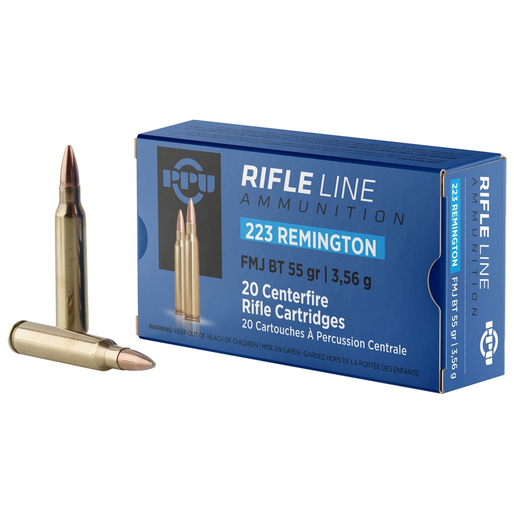Prvi Partizan PPU 223REM 55GR FMJBT 20/1000