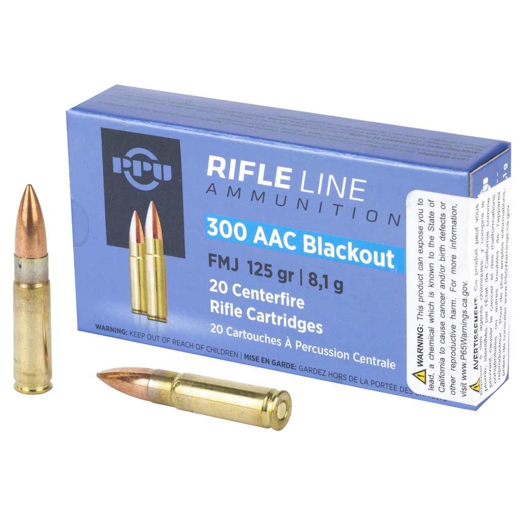 Prvi Partizan PPU 300BLK FMJ 125GR 20/1000
