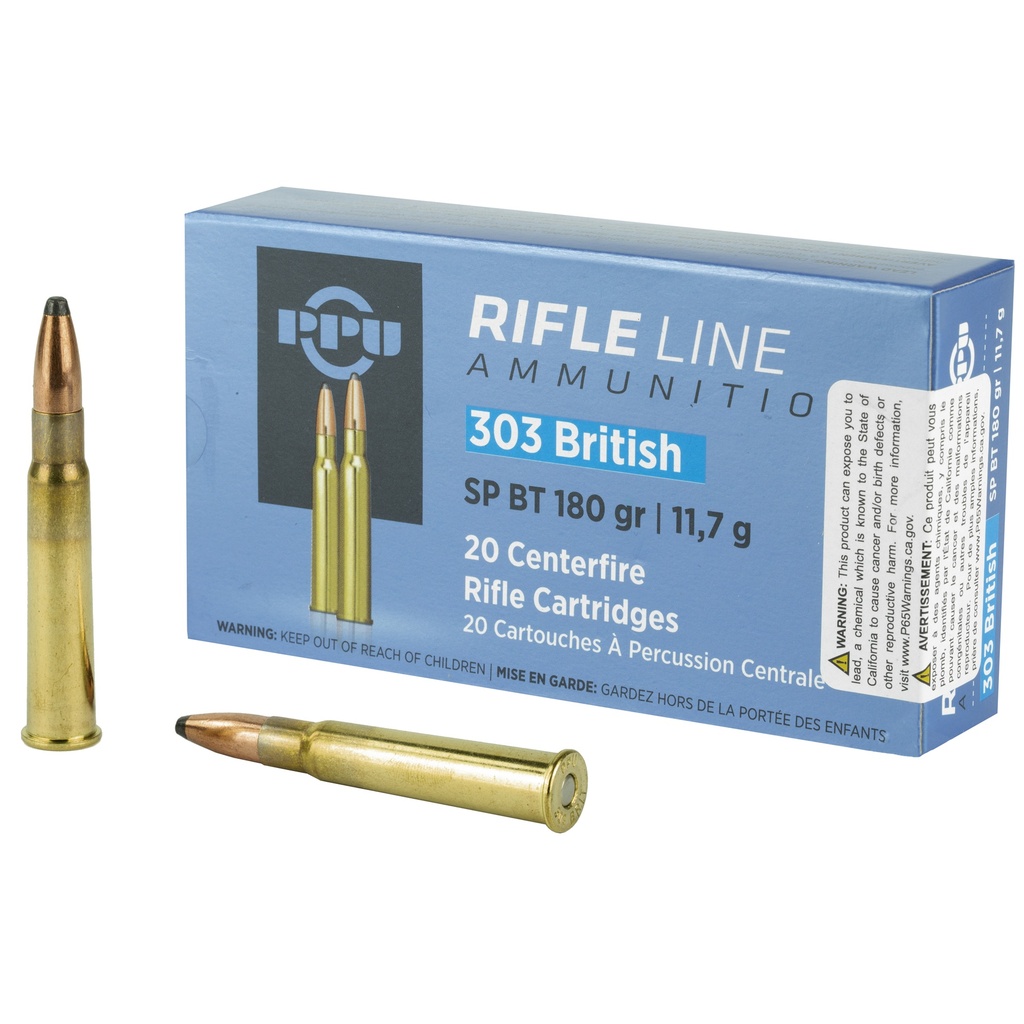 Prvi Partizan PPU 303 BRITISH SP 180GR 20/200