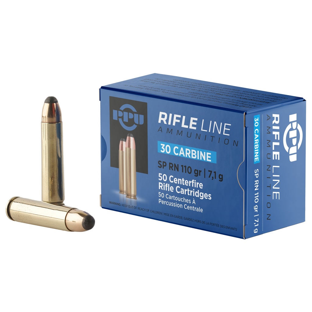 Prvi Partizan PPU .30 CARBINE 110GR SP 50/500