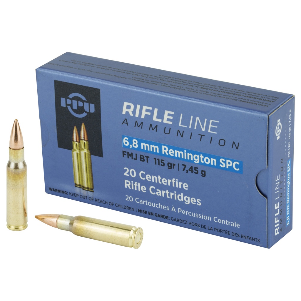 Prvi Partizan PPU 6.8SPC FMJBT 115GR 20/1000
