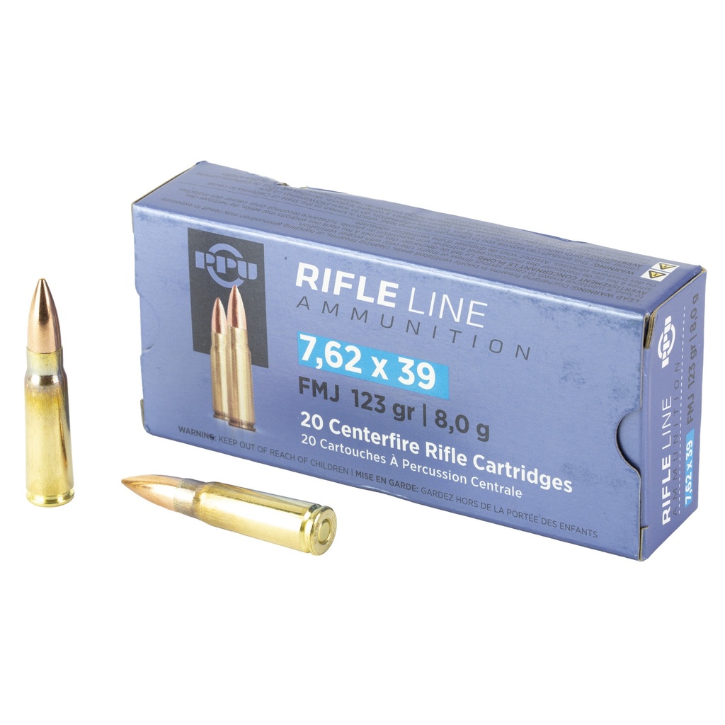 Prvi Partizan PPU 7.62X39 FMJ 123GR 20/1000