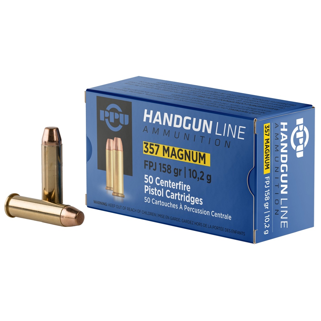 Prvi Partizan PPU .357 MAGNUM 158GR JHP 50/500