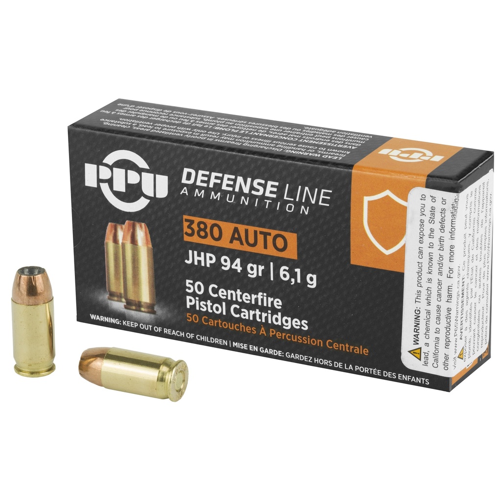 Prvi Partizan PPU 380ACP JHP 94GR 50/1000