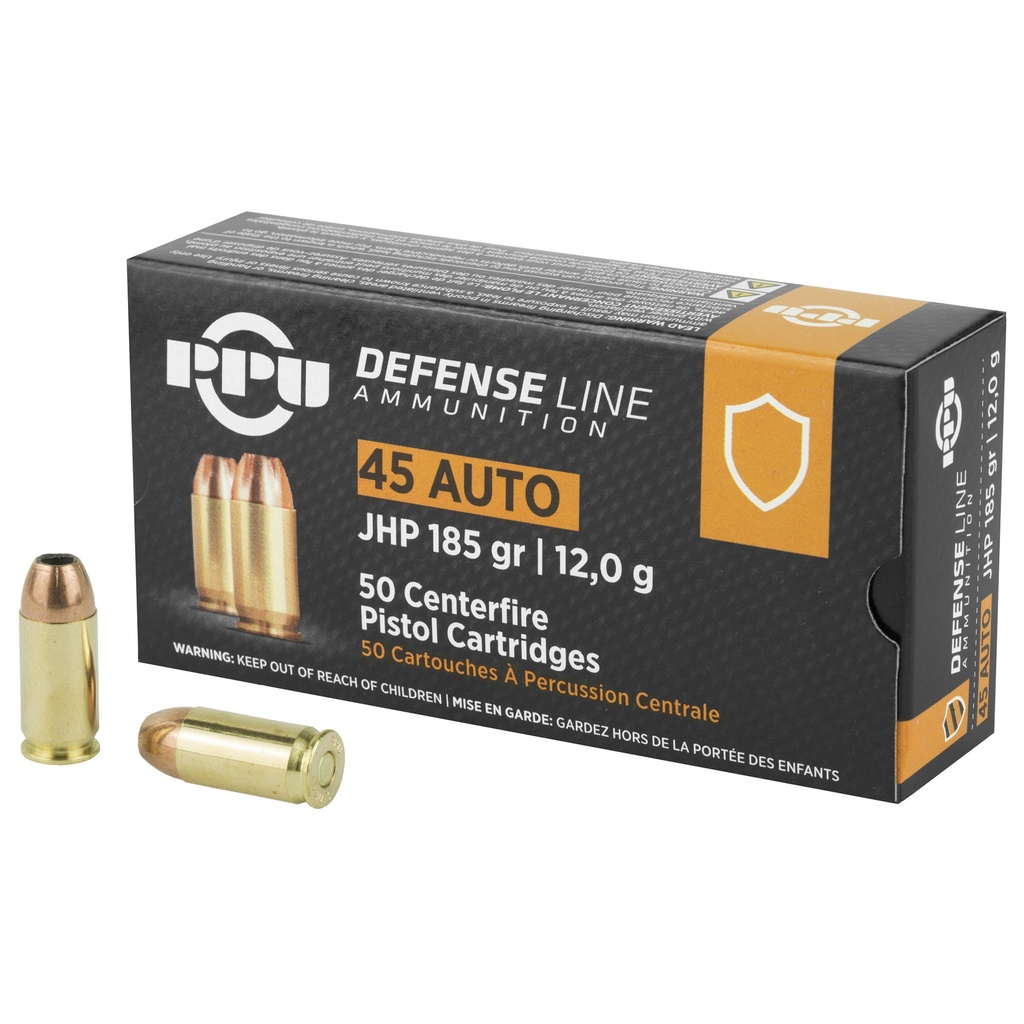 Prvi Partizan PPU 45ACP JHP 185GR 50/500