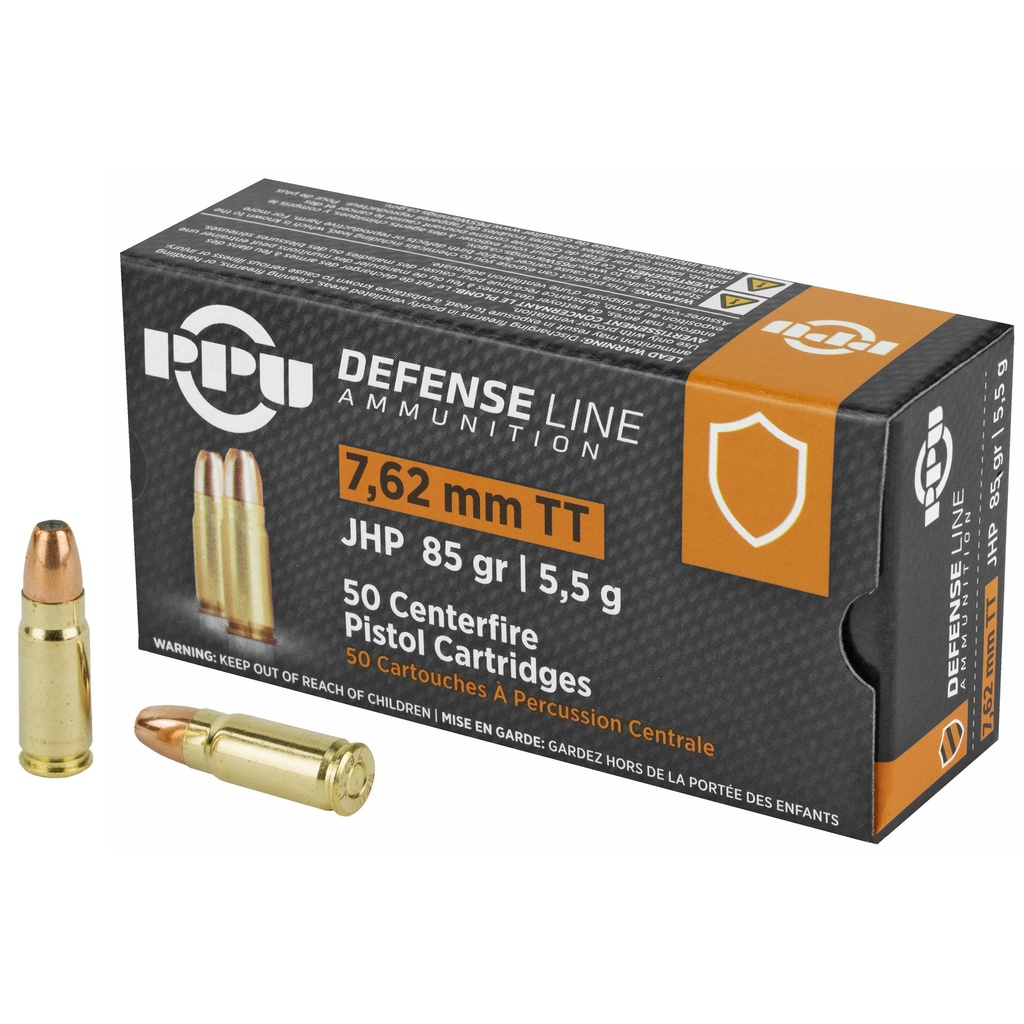 Prvi Partizan PPU 7.62 TOKAREV JHP 85GR 50/500