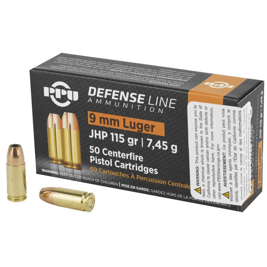 Prvi Partizan PPU 9MM JHP 115GR 50/1000