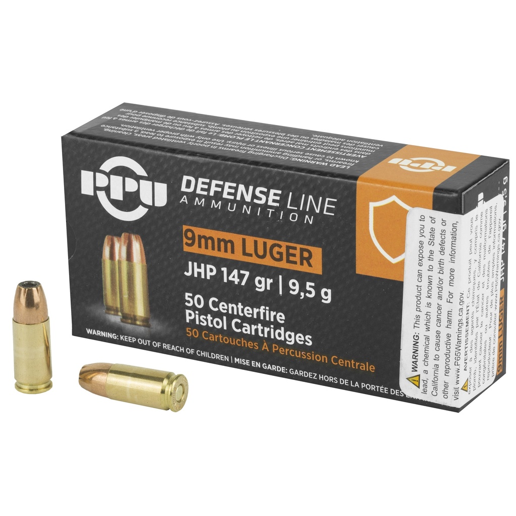 Prvi Partizan PPU 9MM JHP 147GR 50/1000