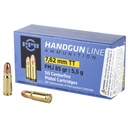 Prvi Partizan PPU 7.62 TOKAREV FMJ 85GR 50/500