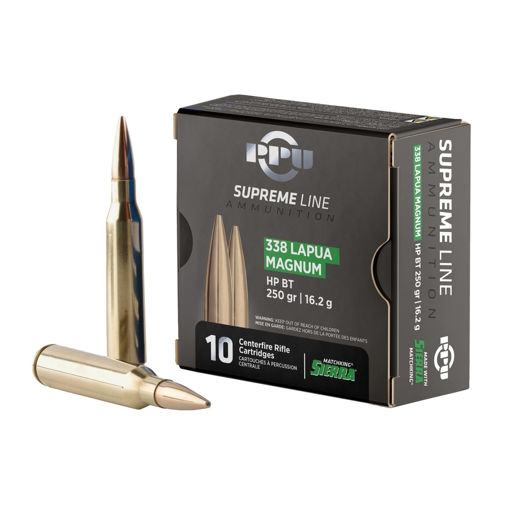 Prvi Partizan PPU SUPREME 338LAP 250GR HPBT 10/200
