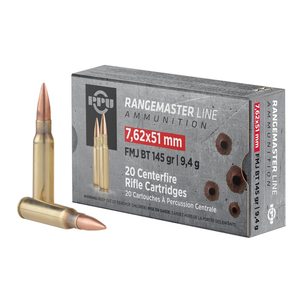 Prvi Partizan PPU 7.62X51 145GR RM FMJBT 20/500