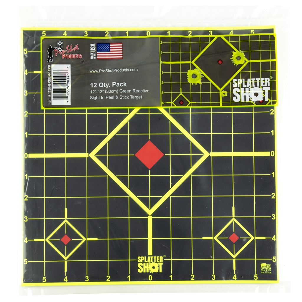 Pro-Shot Products PROSHOT 12" GREEN SIGHT IN 12PK