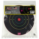Pro-Shot Products PROSHOT 8" MULTI CLR BULLSEYE 6PK