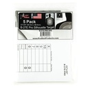 Pro-Shot Products PROSHOT 23"X35" B27 SILH 5PK