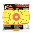 Pro-Shot Products PROSHOT 12" BULLSEYE PISTOL TRNG 6PK