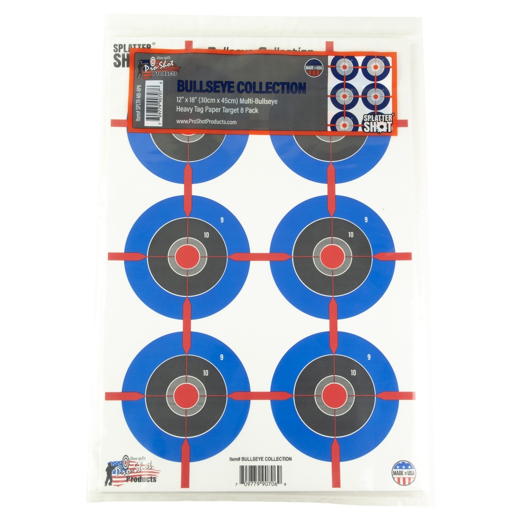 Pro-Shot Products PROSHOT SPLTR MB 12X18 TP 8PK