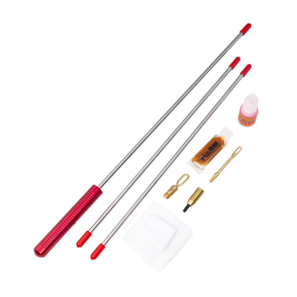PRO-SHOT CLEANING KIT 36" ROD 3PC 22CAL+