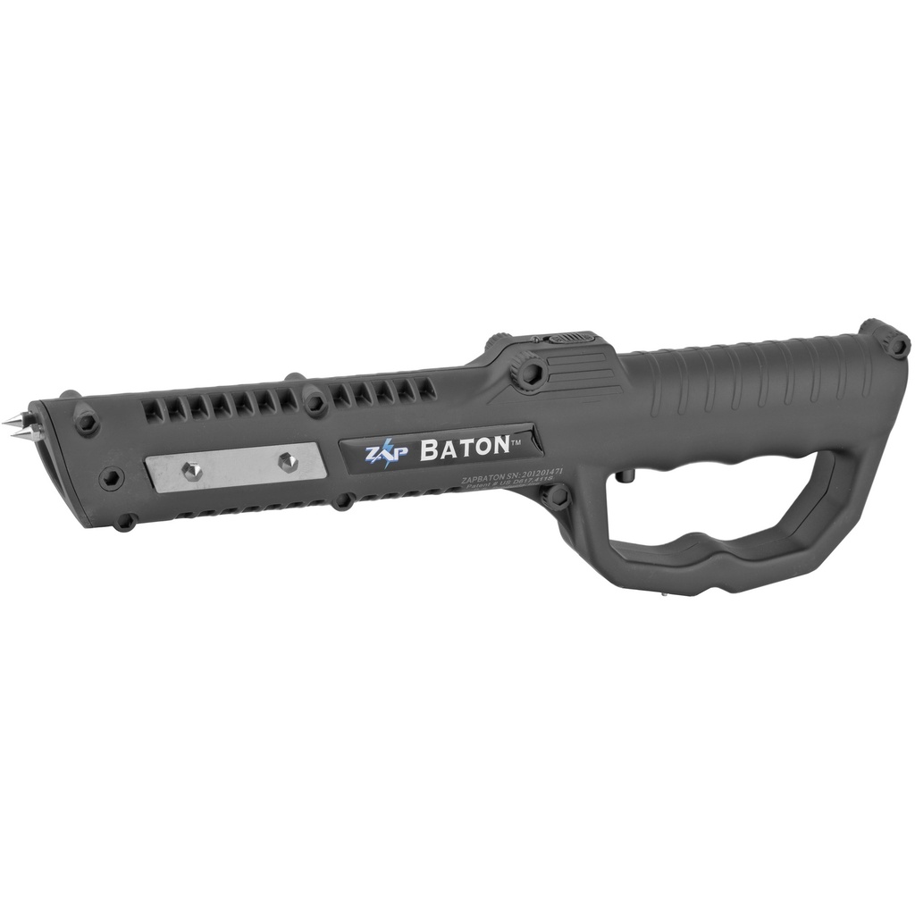 PS ZAP STUN BATON/LITE 1MIL VOLT BLACK