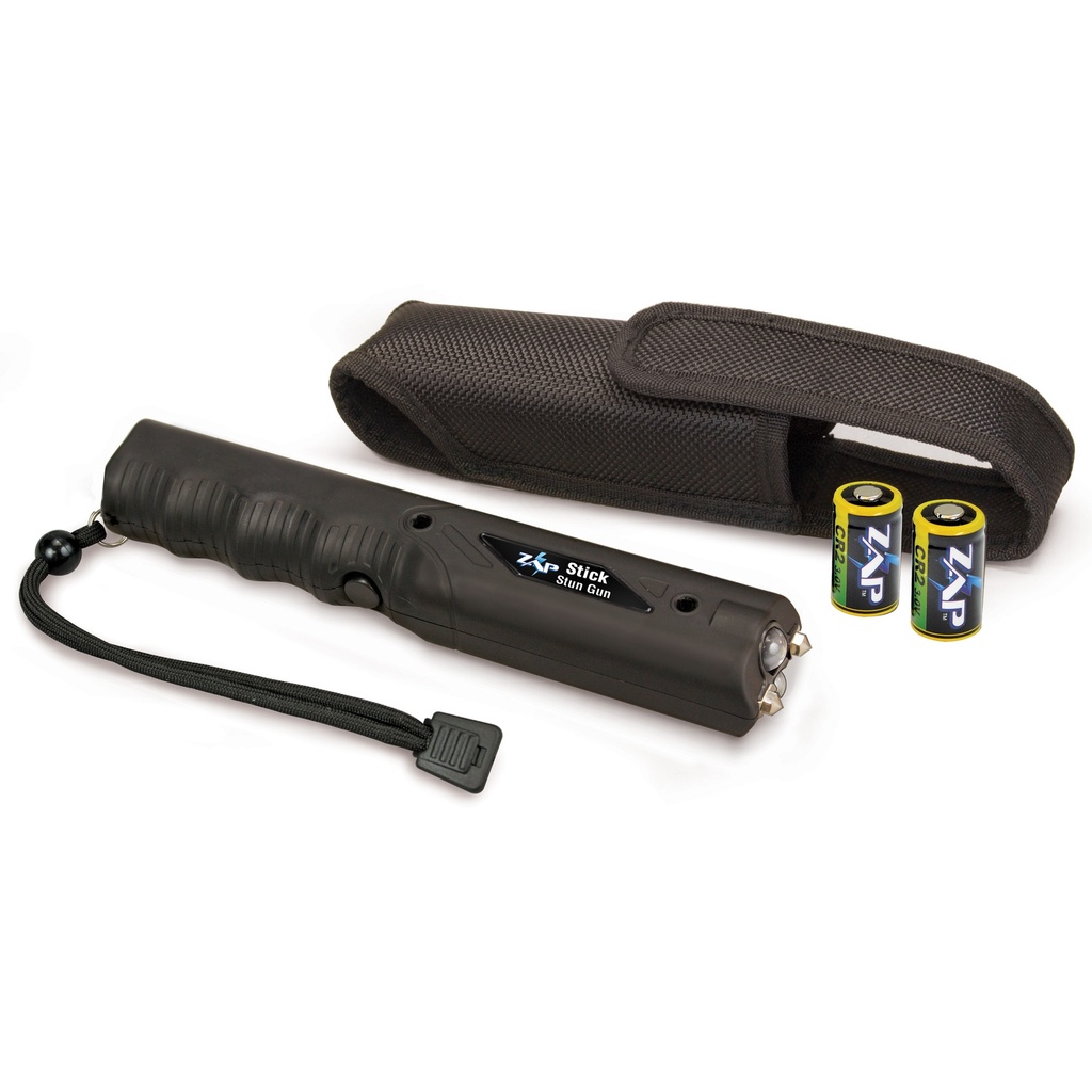 PS ZAP STUN STICK/LIGHT 800 000 BLACK