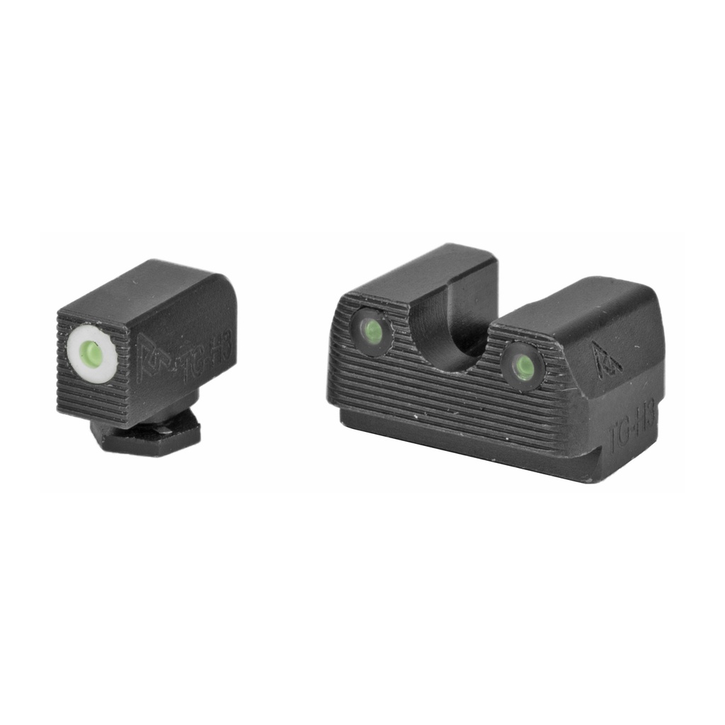Rival Arms RA TRITIUM NIGHT SIGHTS FOR GLOCK 17/19 WHITE