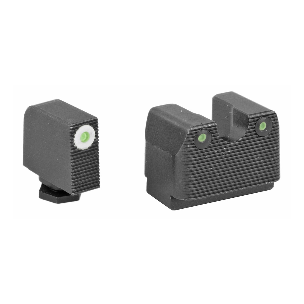 Rival Arms RA TRITIUM NIGHT SIGHTS FOR GLOCK MOS 17/19 WHITE