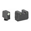 Rival Arms RA TRITIUM NIGHT SIGHTS FOR GLOCK MOS 17/19 WHITE