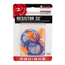 RADIANS CORDED EARPLUGS 3PK ORANGE