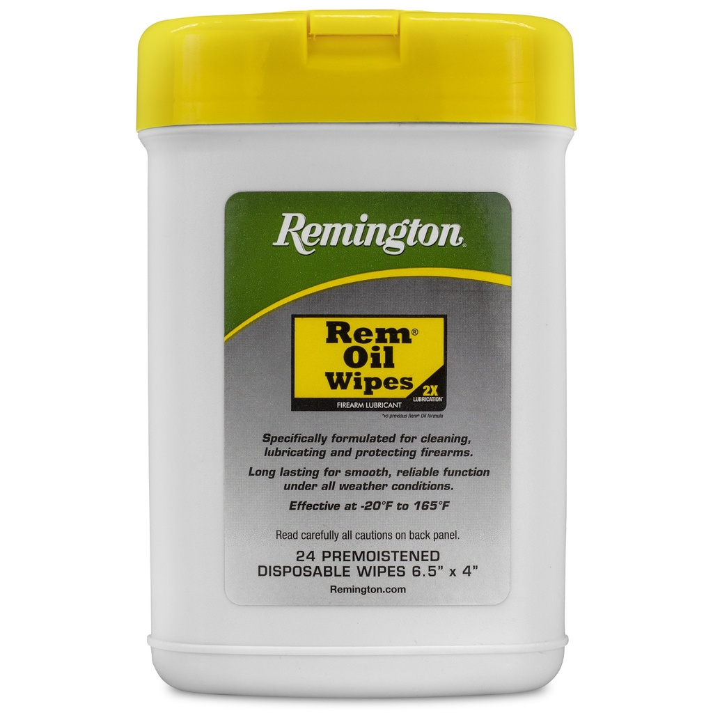 Remington REM OIL POP-UP WIPE (24CT) 7" X 8"