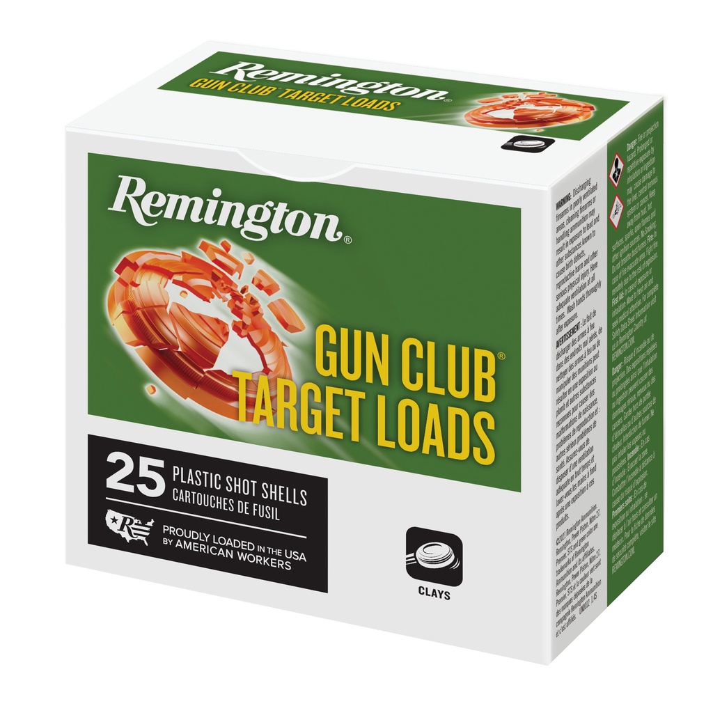 Remington REM GUN CLUB 20GA 2.75" 7/8OZ #7.5