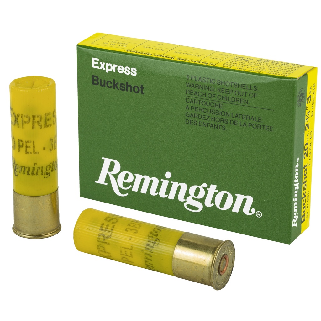 Remington REM EXP 20GA 2.75" 3 BCK 5/250