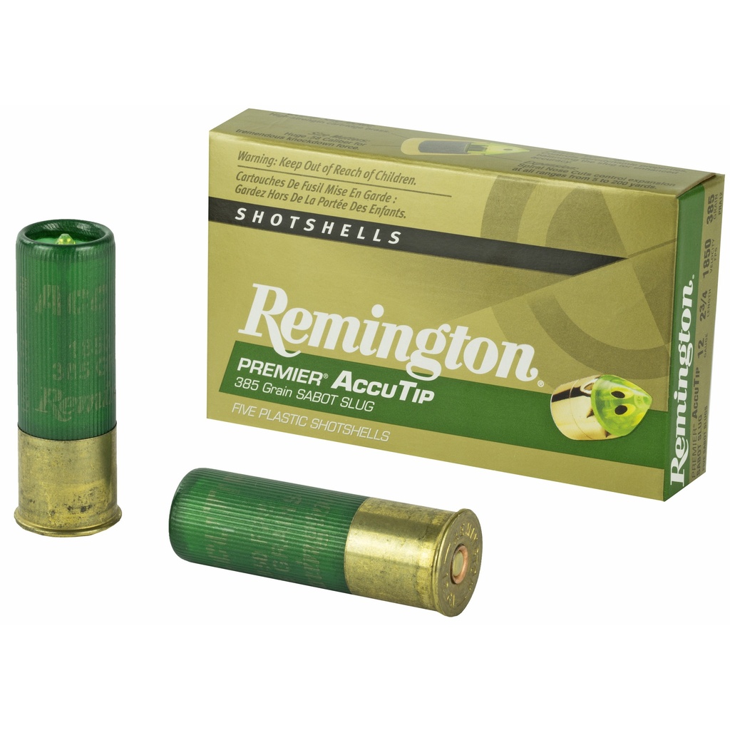 Remington REM ACCU 12GA 2.75 385GR SABOT 5/100