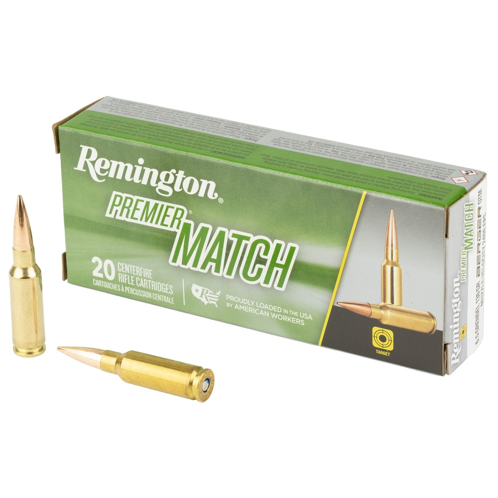 Remington REM 6.5GRN 130GR REM BERG OTM 20/200