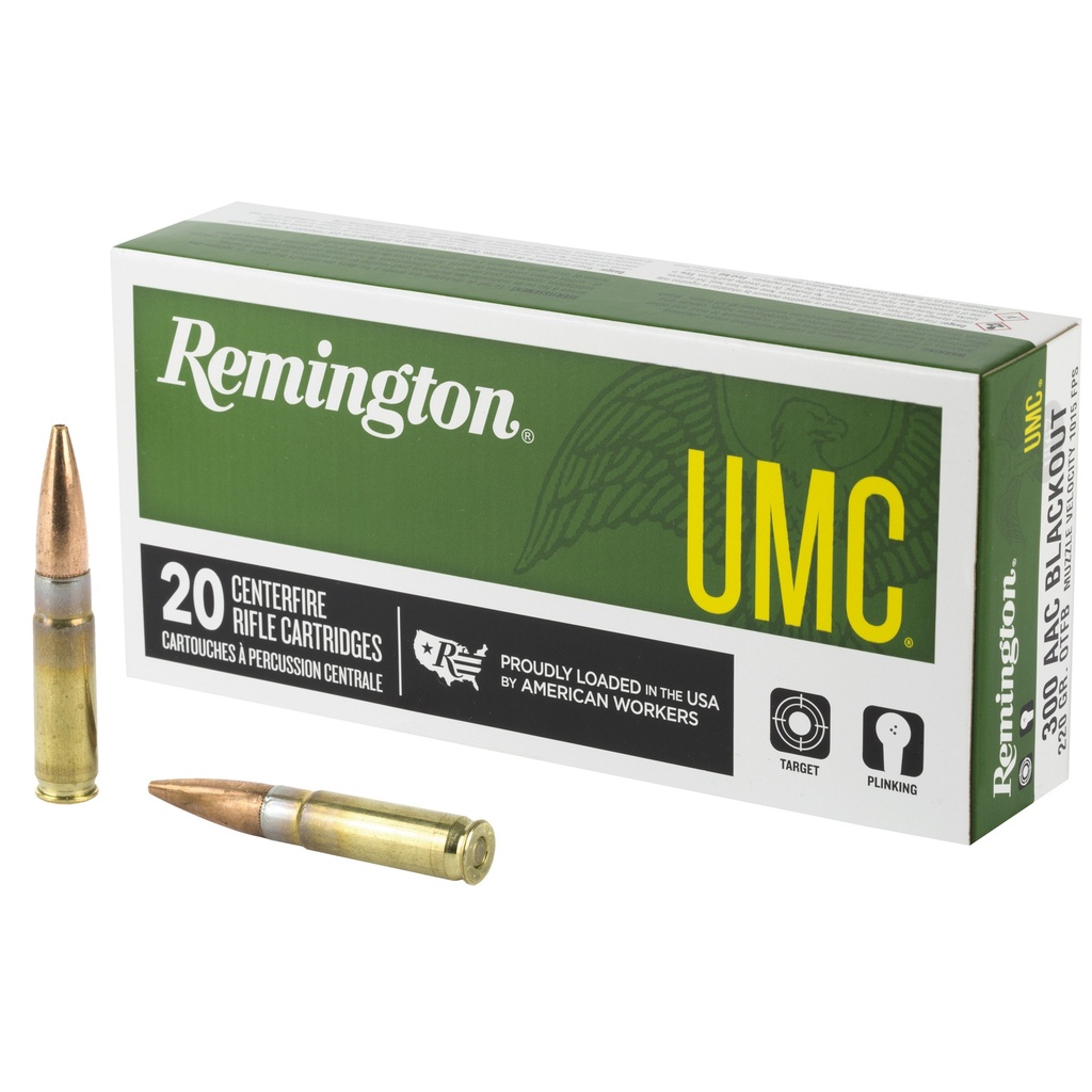 Remington REM UMC 300BLK 220GR OTFB 20/200