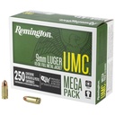 Remington REM UMC MP 9MM 115GR FMJ 250/1000
