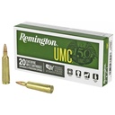 Remington REM UMC 22-250 50GR HP 20/200