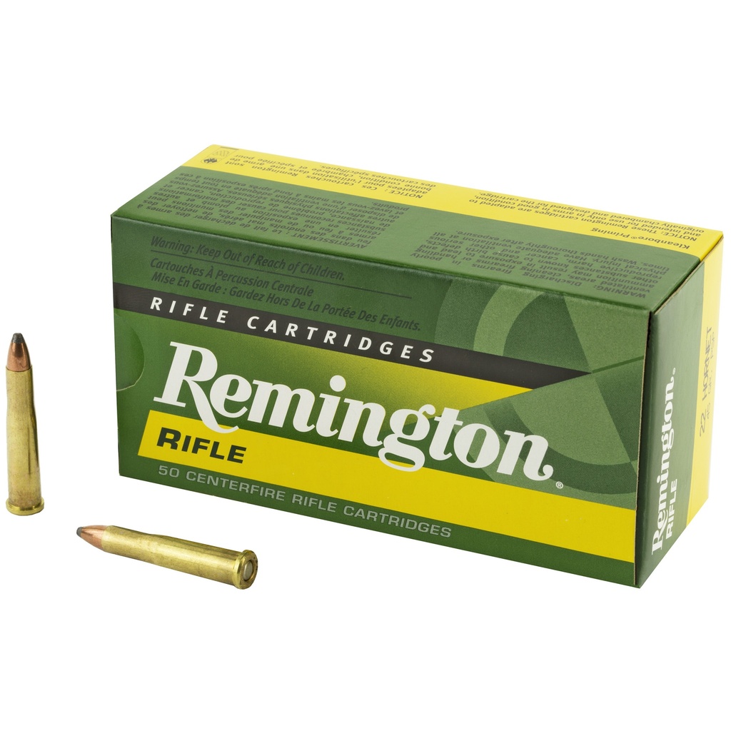 Remington REM 22HORN 45GR PSP 50/500