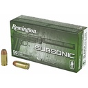 Remington REM SUBSONIC 45ACP 230GR 50/500