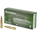 Remington REM 300BLK 220GR SUBSONIC 20/200