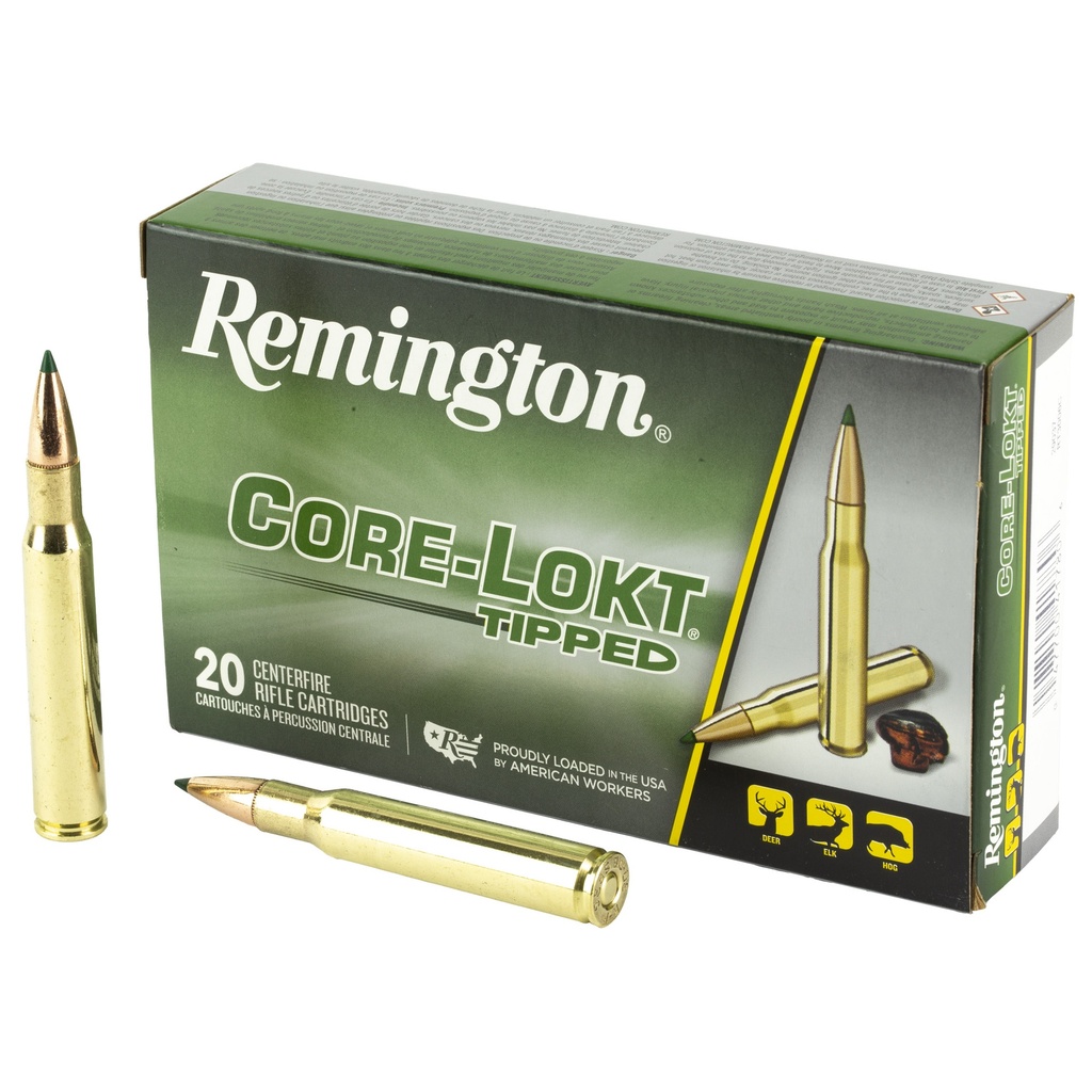 Remington REM 30-06SPRG 180GR CL TIPPED 20/200