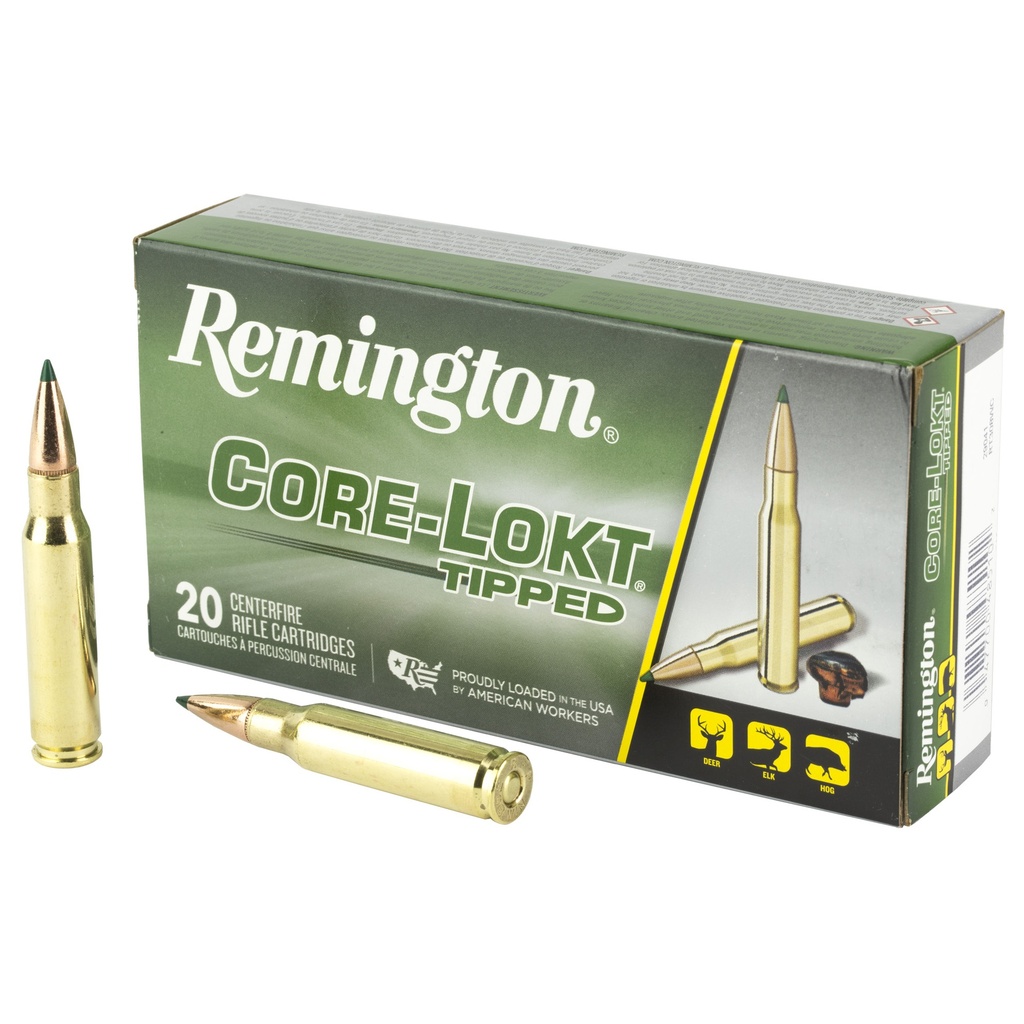 Remington REM 308 WIN 180GR CLOK TIPPED 20/200