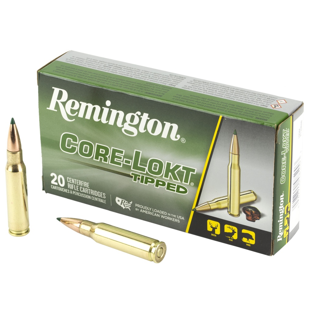 Remington REM 308 WIN 165GR CLOK TIPPED 20/200
