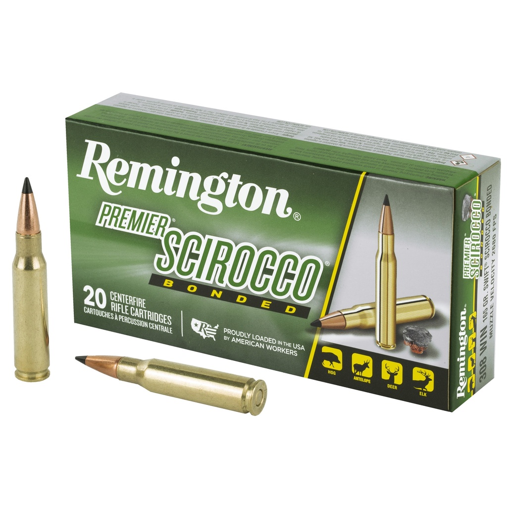 Remington REM SWIFT SCR 308WIN 165GR 20/200