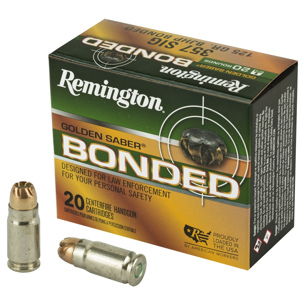 Remington REM GOLDEN SBR 357SIG 125GR 20/500