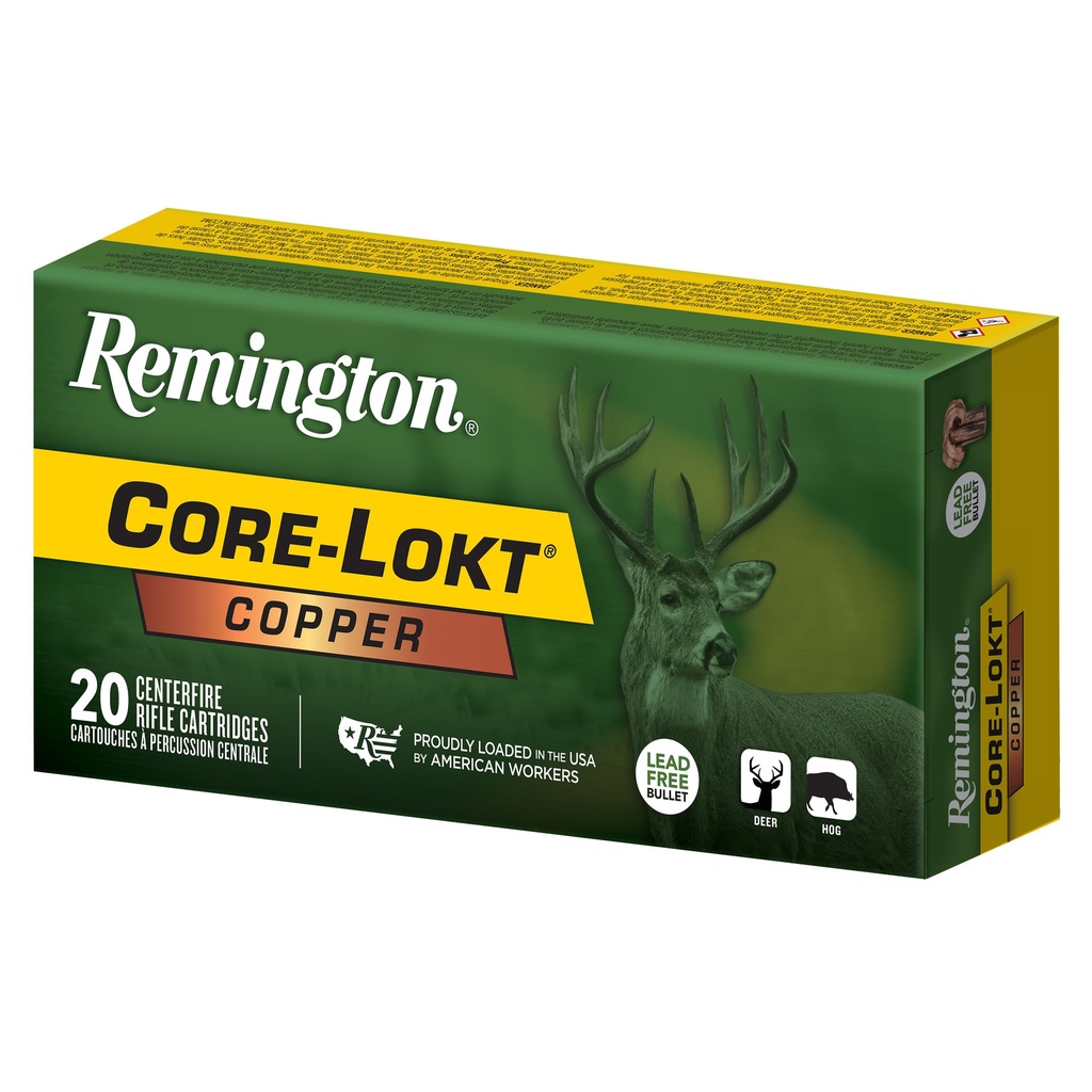 Remington REM CORE-LOKT COPPER 360BCKHMR 160GR