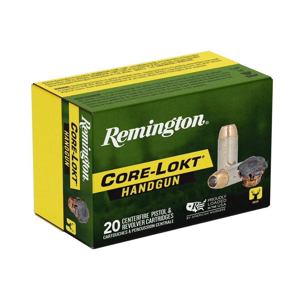 Remington REM CORE-LOKT HNDGN 357MAG 180GR JHP