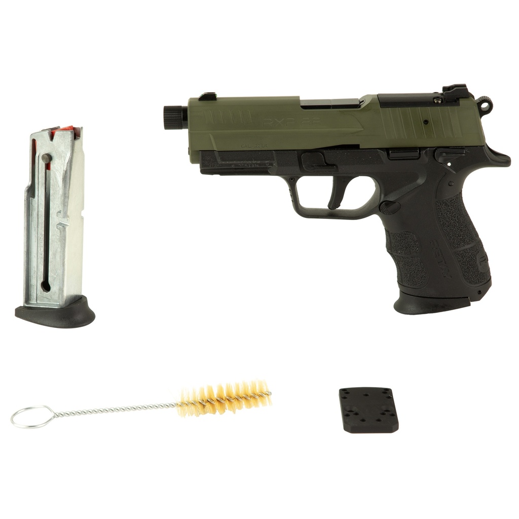 RETAY RXP22 22LR 4" 13RD BLACK/ODG THREADED BARREL