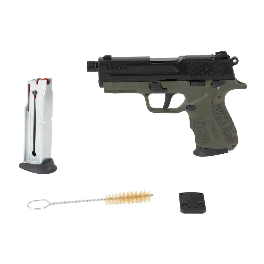 RETAY RXP22 22LR 4" 13RD ODG/BLACK THREADED BARREL