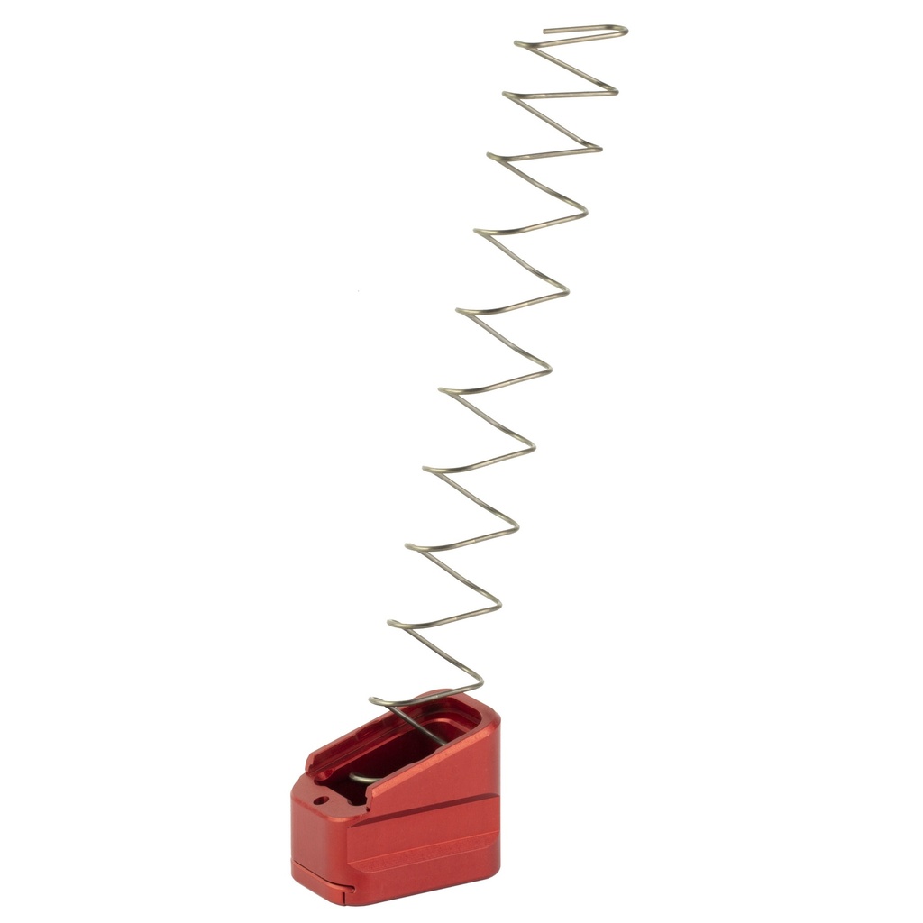 SHIELD MAG EXT +5/4 FOR GLOCK 17/22 RED