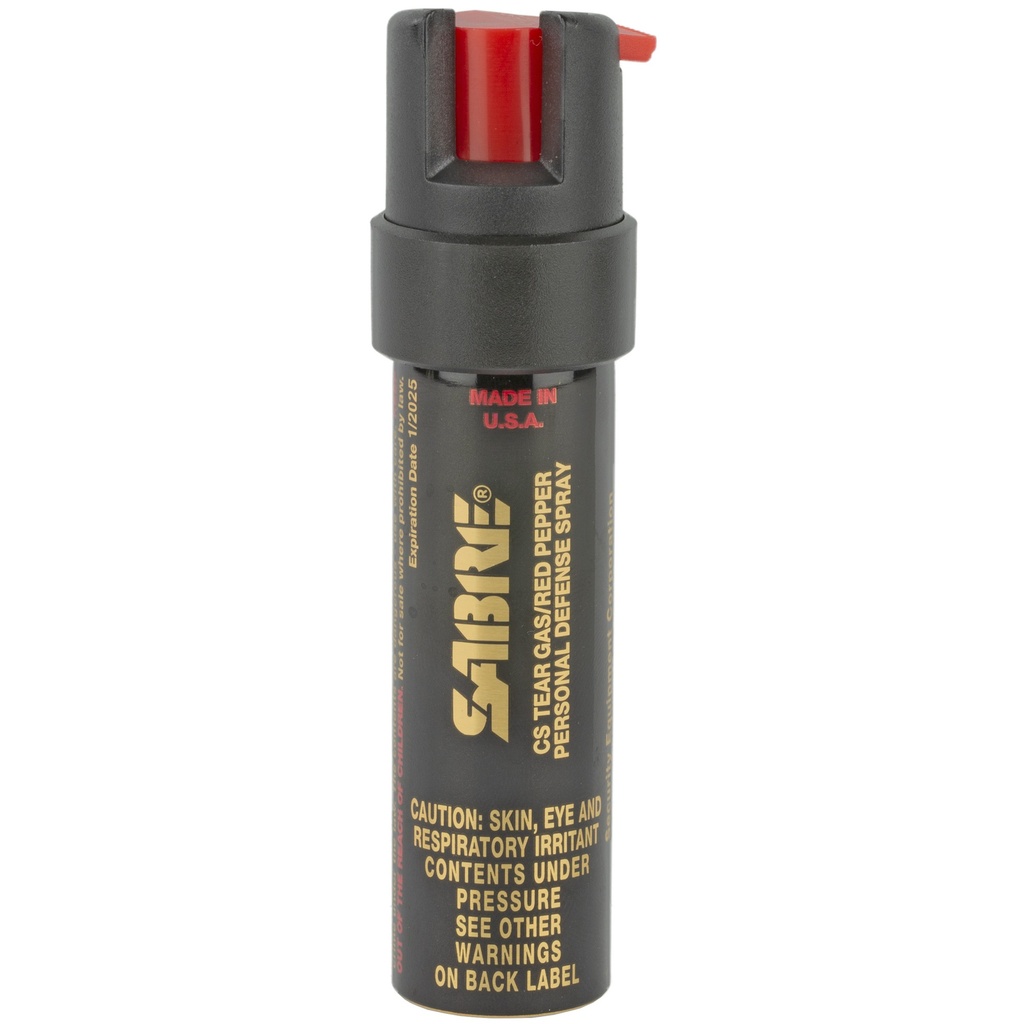 SABRE SPRAY POCKET UNIT W/CLIP .75OZ