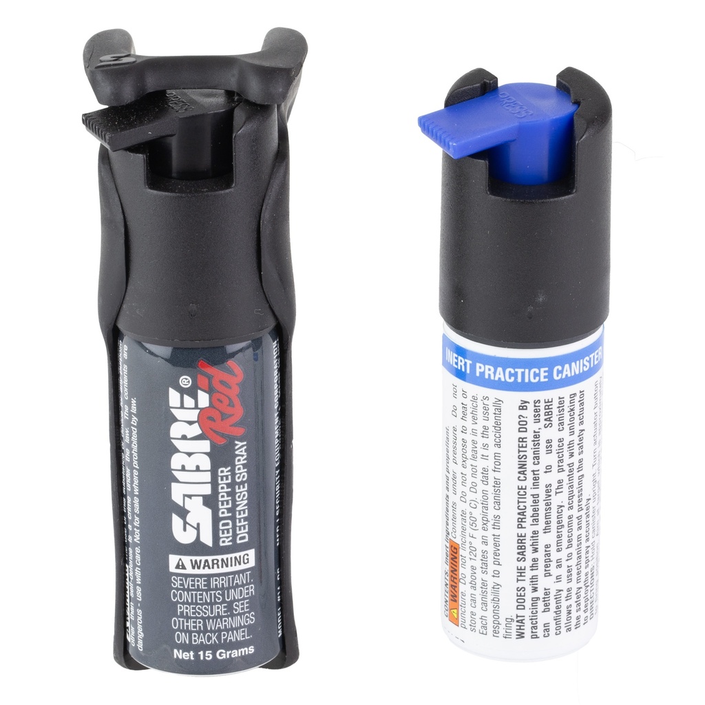 SABRE QUICK GRIP PEPPER SPRAY BLACK